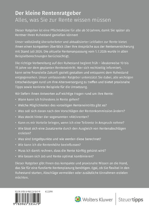 Der kleine Rentenratgeber