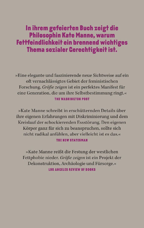 Größe zeigen