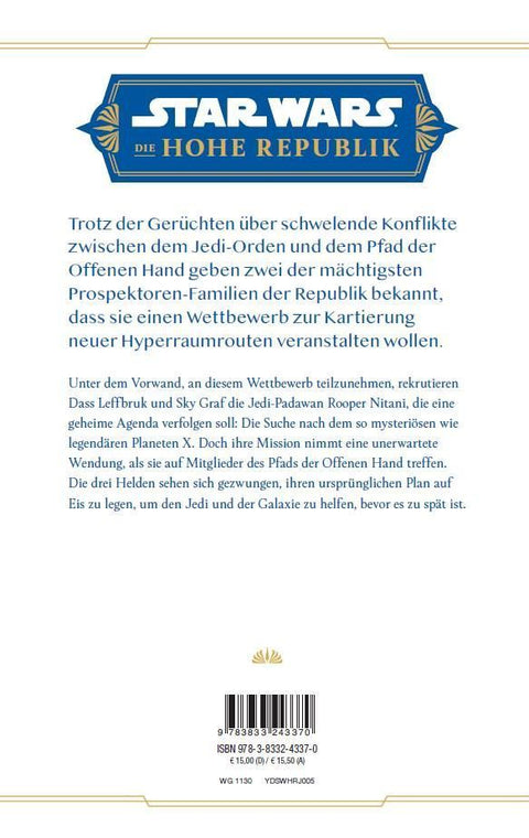 Star Wars Jugendroman: Die Hohe Republik - Auf der Suche nach Planet X