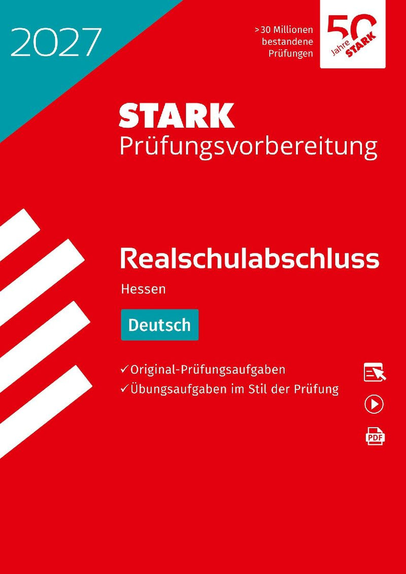 STARK Deutsch - Realschulabschluss 2027 Hessen - Prüfungsvorbereitung