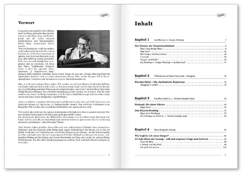 Dieter Kropp's Blues Harp Schule Bd. 2 (Innenansicht)