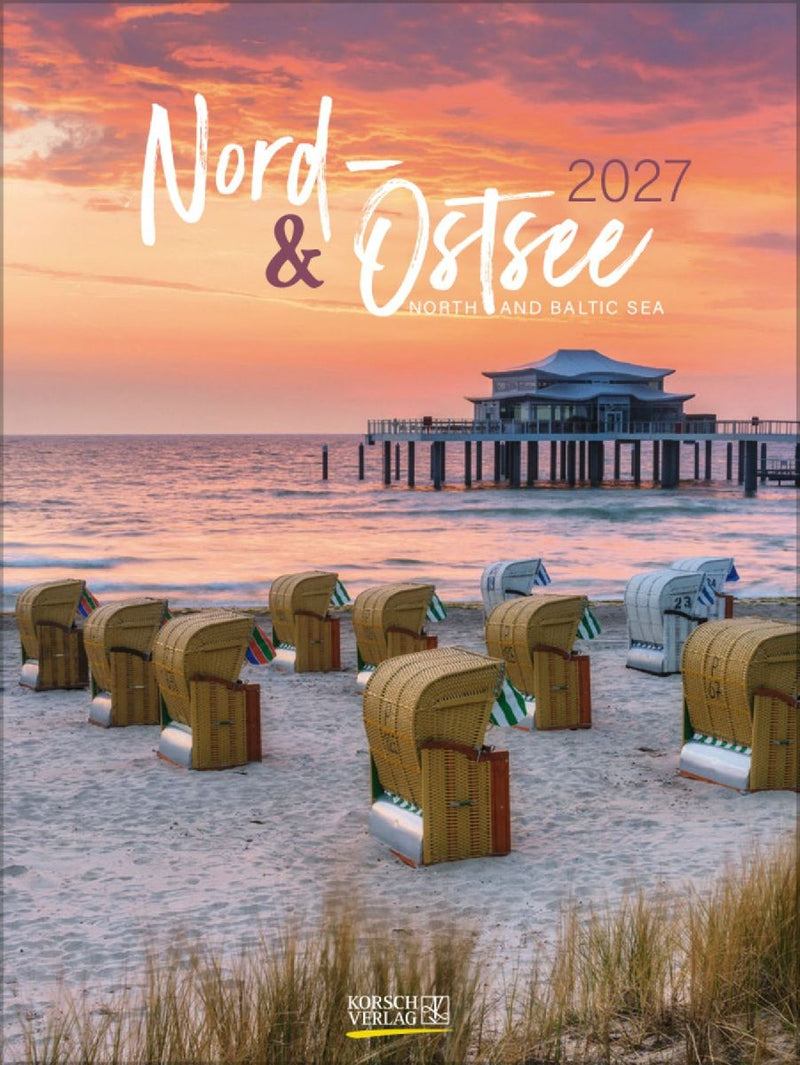 Nord- und Ostsee Wochenkalender 2027