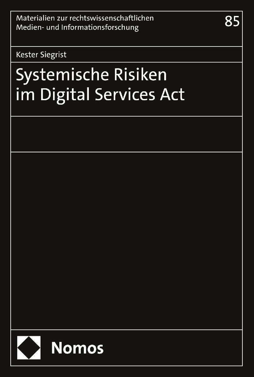 Systemische Risiken im Digital Services Act