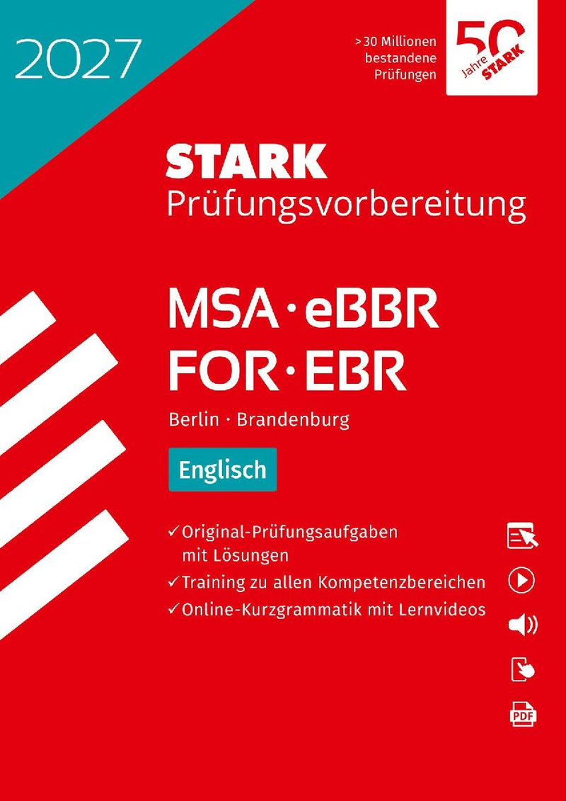 STARK Englisch - MSA/eBBR Berlin - FOR/EBR Brandenburg 2027 - Prüfungsvorbereitung