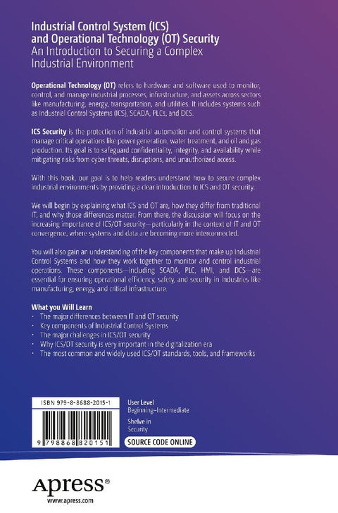 Industrial Control System (ICS) and Operational Technology (OT) Security