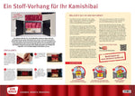 Vorhang "Mein Kamishibai" aus rotem Satin, geschmeidig und hochglänzend: Sorgt für authentische Theateratmosphäre oder Kinoflair (Innenansicht)