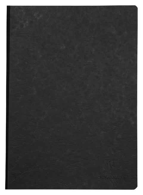AgeBag Kladde schwarz A4-Format blanco
