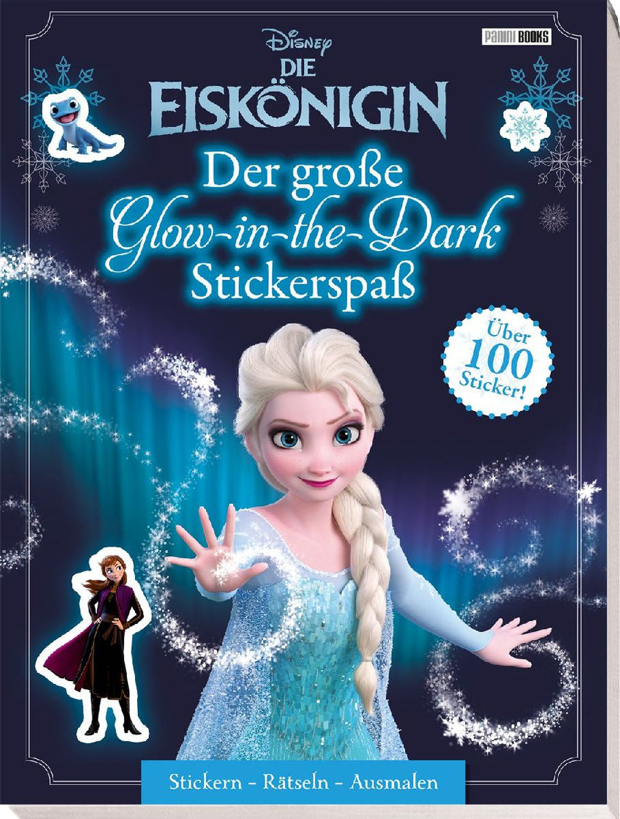 Disney Die Eiskönigin: Der große Glow-in-the-Dark-Stickerspaß: Stickern - Rätseln - Ausmalen