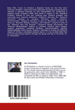LEARN TO CONDUCT RESEARCH: A Guide & Tips for Research Students (Rückseite)