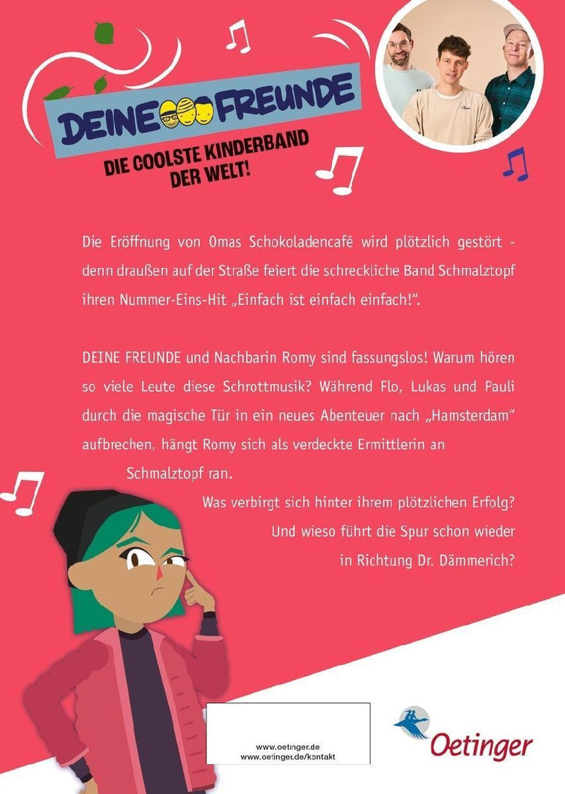 Tür zu, es zieht! 2 Hamsterdam (Rückseite)