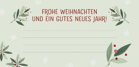 Frohe Weihnachten