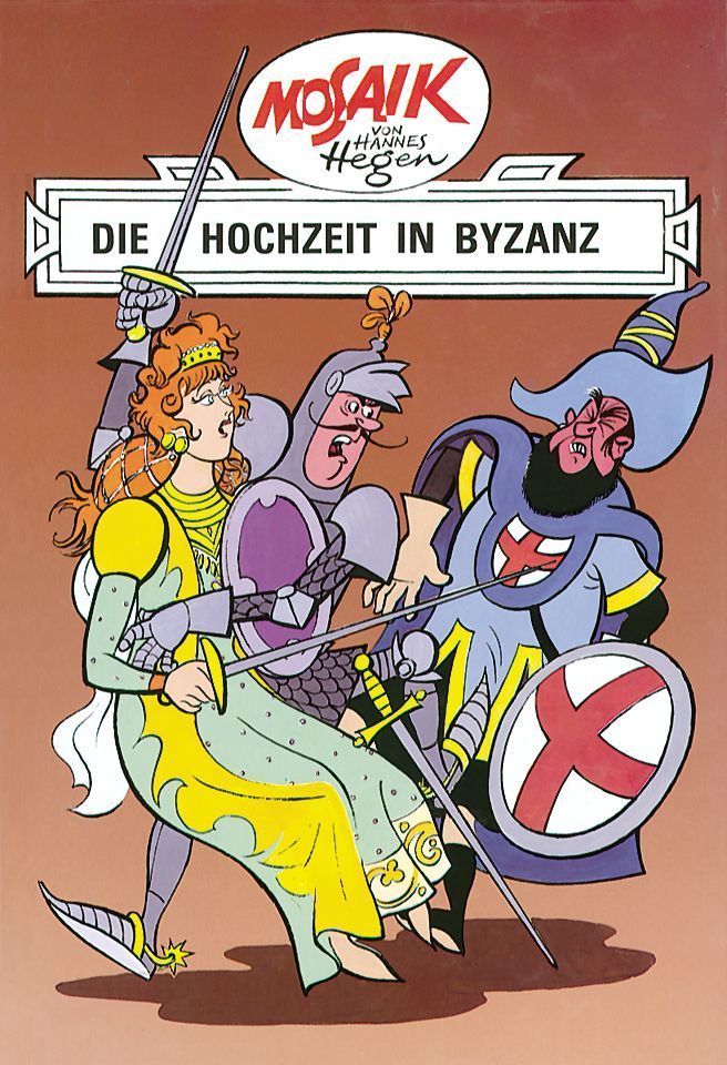 Mosaik von Hannes Hegen: Die Hochzeit in Byzanz
