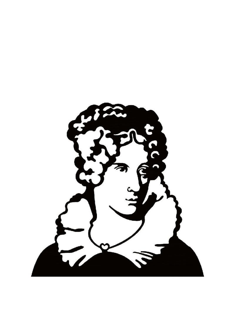 Annette von Droste-Hülshoff. Buchstütze