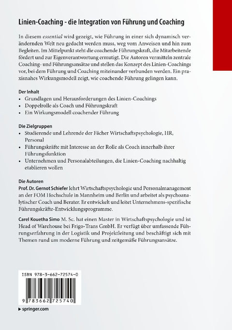 Linien-Coaching - die Integration von Führung und Coaching