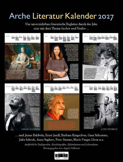 Arche Literatur Kalender 2027