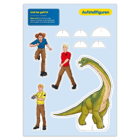 Schnippeln-Kleben-Fertig - Schleich Dinos