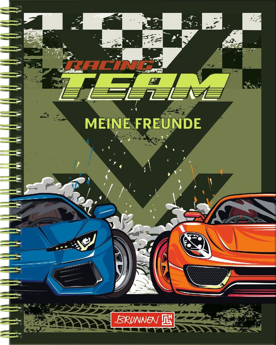Freundebuch Fast Wheels