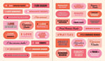 A Romance Reader's Sticker Book (Innenansicht)