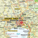 MARCO POLO Reisekarte Thailand, Vietnam 1:1,9 Mio. (Innenansicht)