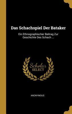 Das Schachspiel Der Bataker