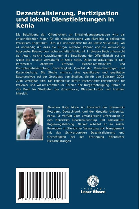 Dezentralisierung, Partizipation und lokale Dienstleistungen in Kenia
