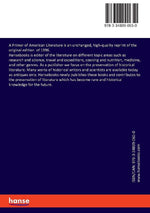 A Primer of American Literature