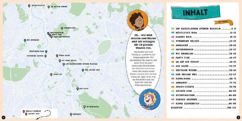 LONELY PLANET Kinderreiseführer Komm mit nach Rom (Innenansicht)