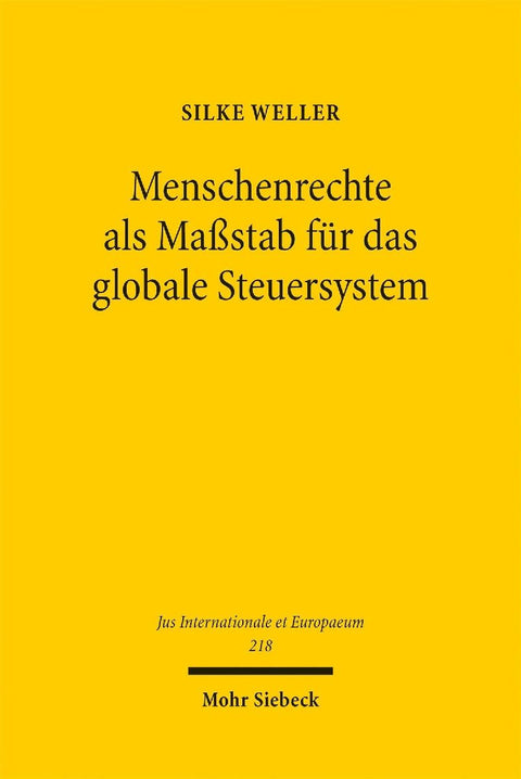 Menschenrechte als Maßstab für das globale Steuersystem