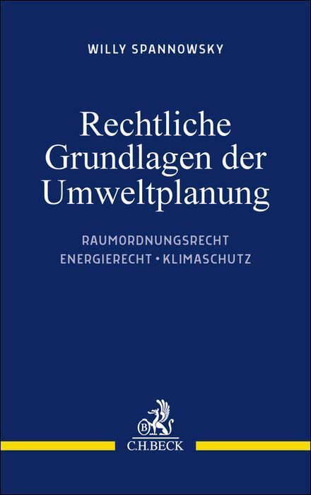Rechtliche Grundlagen der Umweltplanung