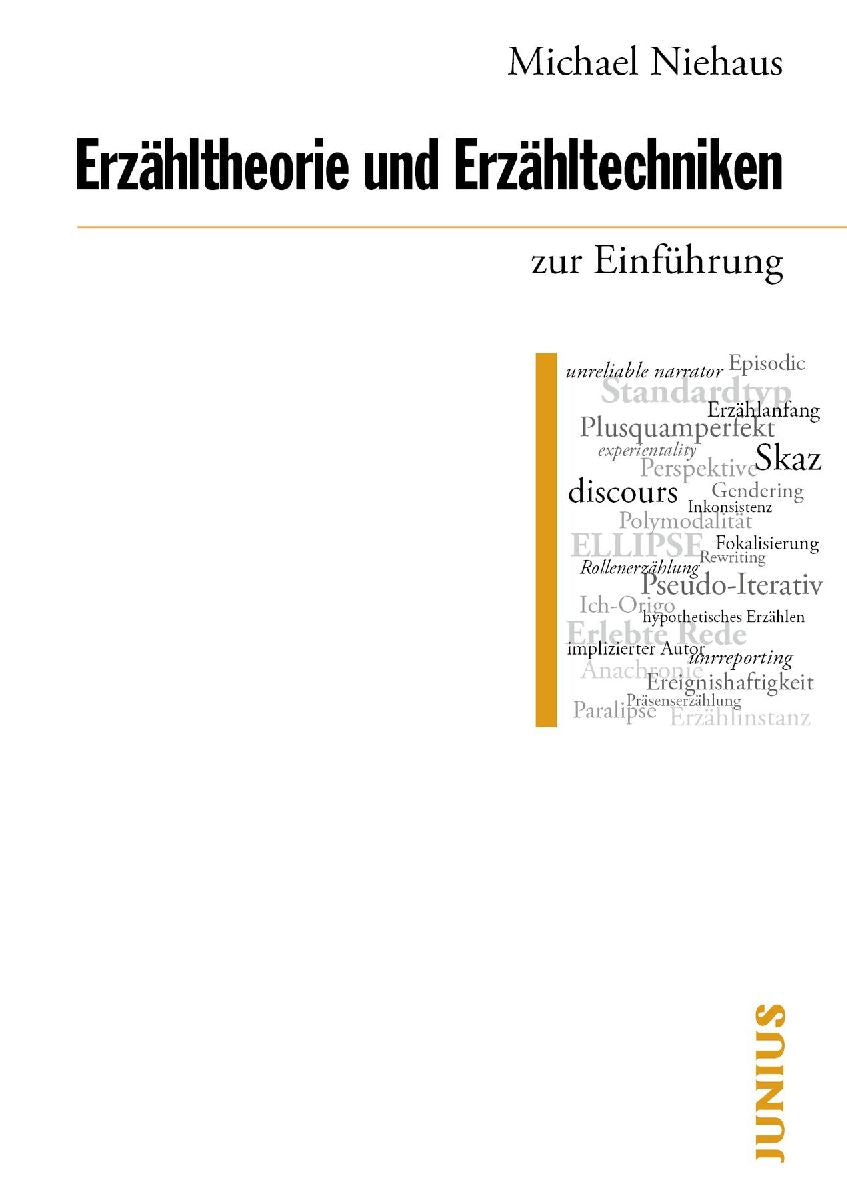 Erzähltheorie und Erzähltechniken zur Einführung