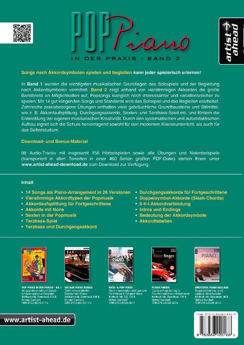 Pop-Piano in der Praxis - Band 2
