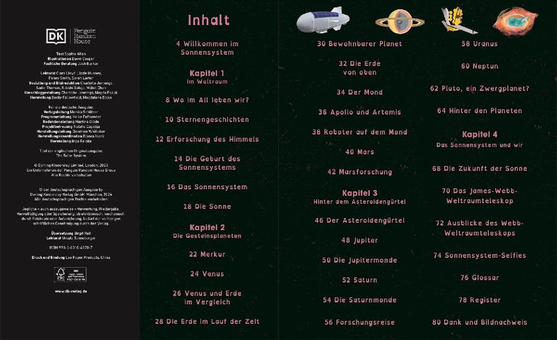 Die Planeten (Innenansicht)