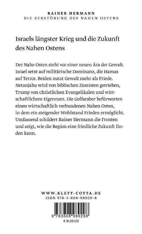 Die Zerstörung des Nahen Ostens