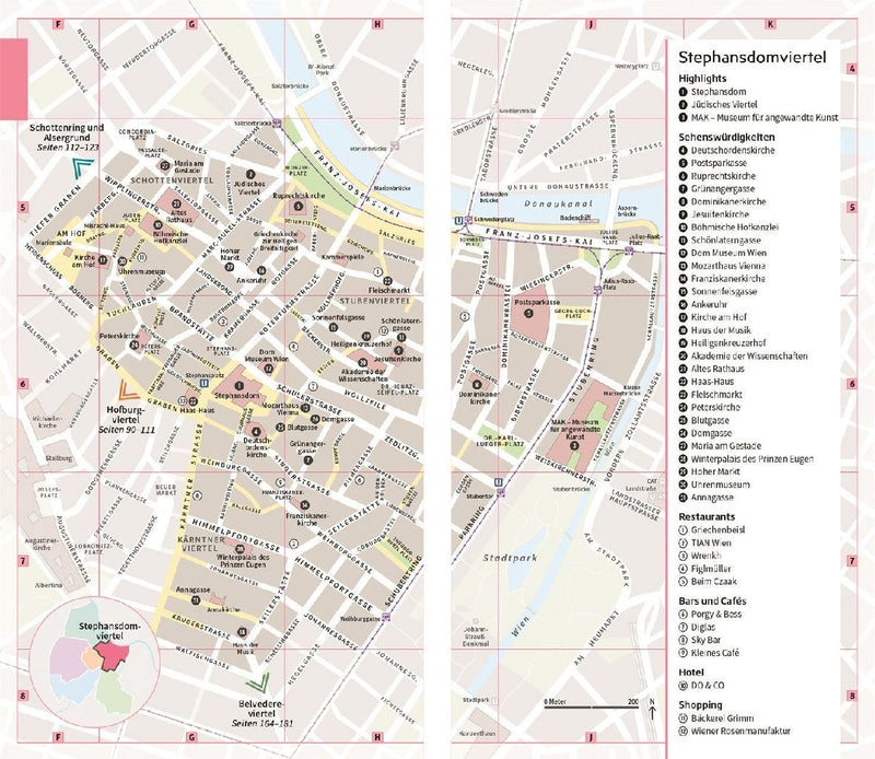 Vis-à-Vis Reiseführer Wien (Innenansicht)