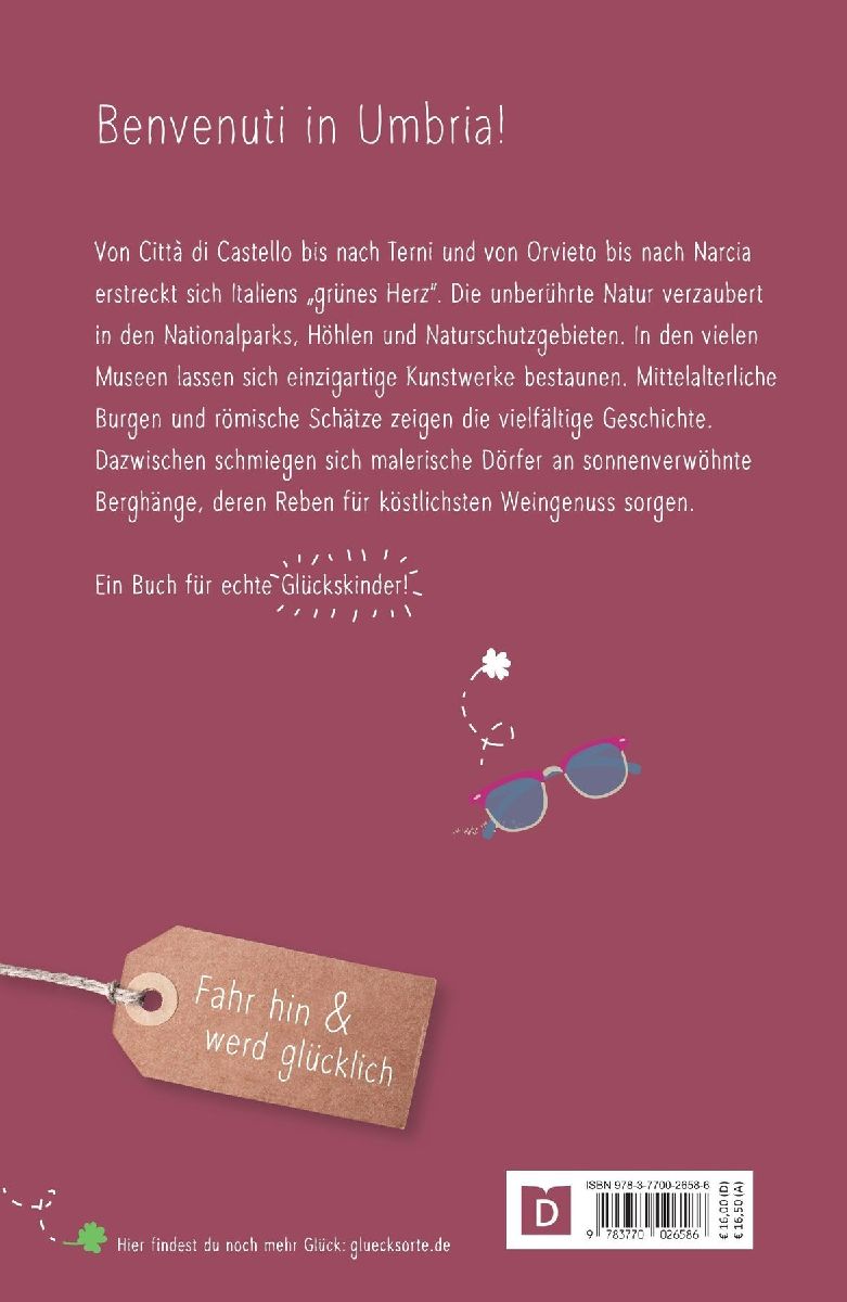 Glücksorte in Umbrien (Rückseite)