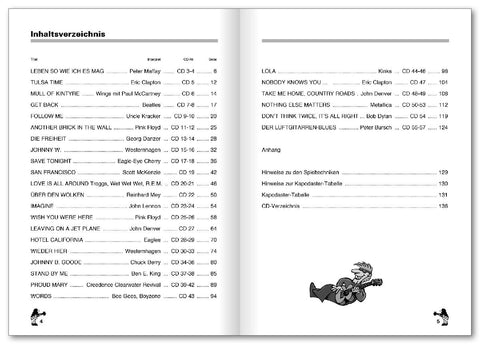 Peter Burschs Songbuch für Gitarre. Ohne Noten