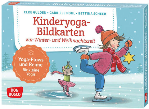 Kinderyoga-Bildkarten zur Winter- und Weihnachtszeit