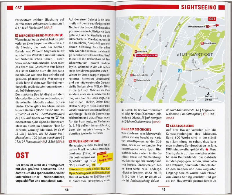 MARCO POLO Reiseführer Stuttgart (Innenansicht)