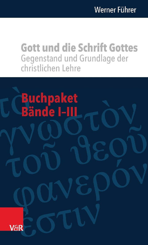 Buchpaket - Gott und die Schrift Gottes