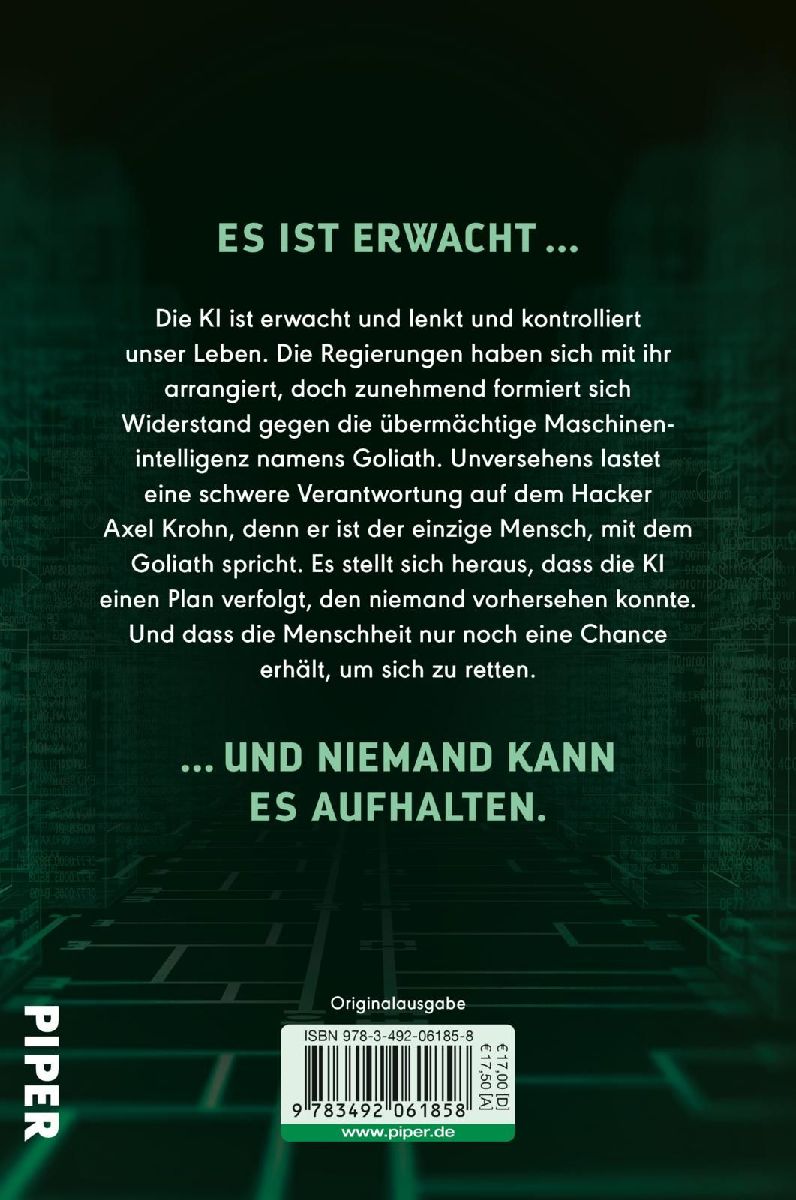 Die Eskalation (Rückseite)