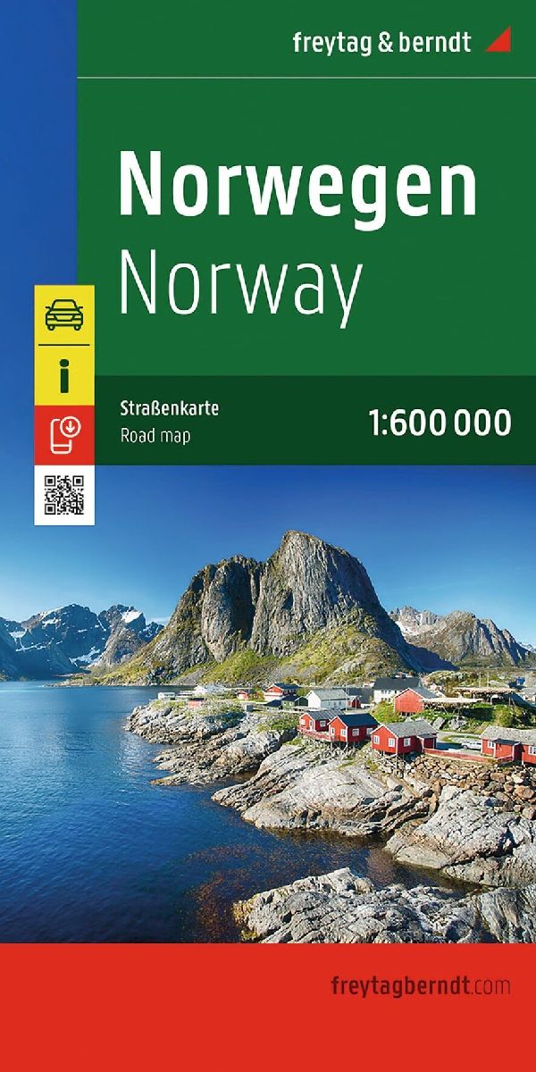 freytag & berndt Straßenkarte Norwegen 1:600.000