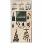 Stempelset Weihnachtsmarkt FSC 100%
