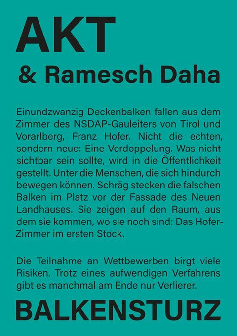 Balkensturz