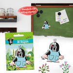 Trötsch Der kleine Maulwurf 3D Magnet mit blauer Hose (Innenansicht)