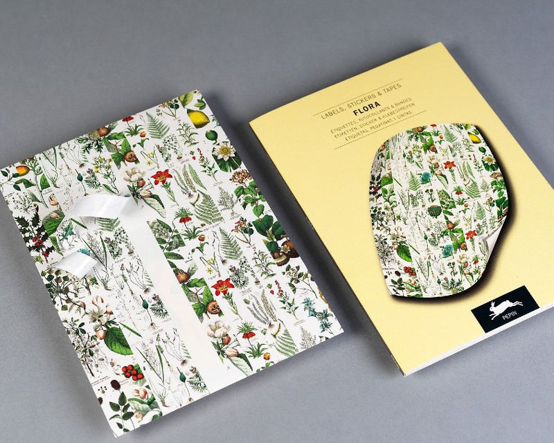 Flora - Label, Sticker & Tape Books (Innenansicht)