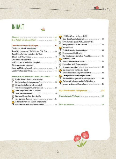 Die Kita-Umwelt-Retter: Essen & Ernährung