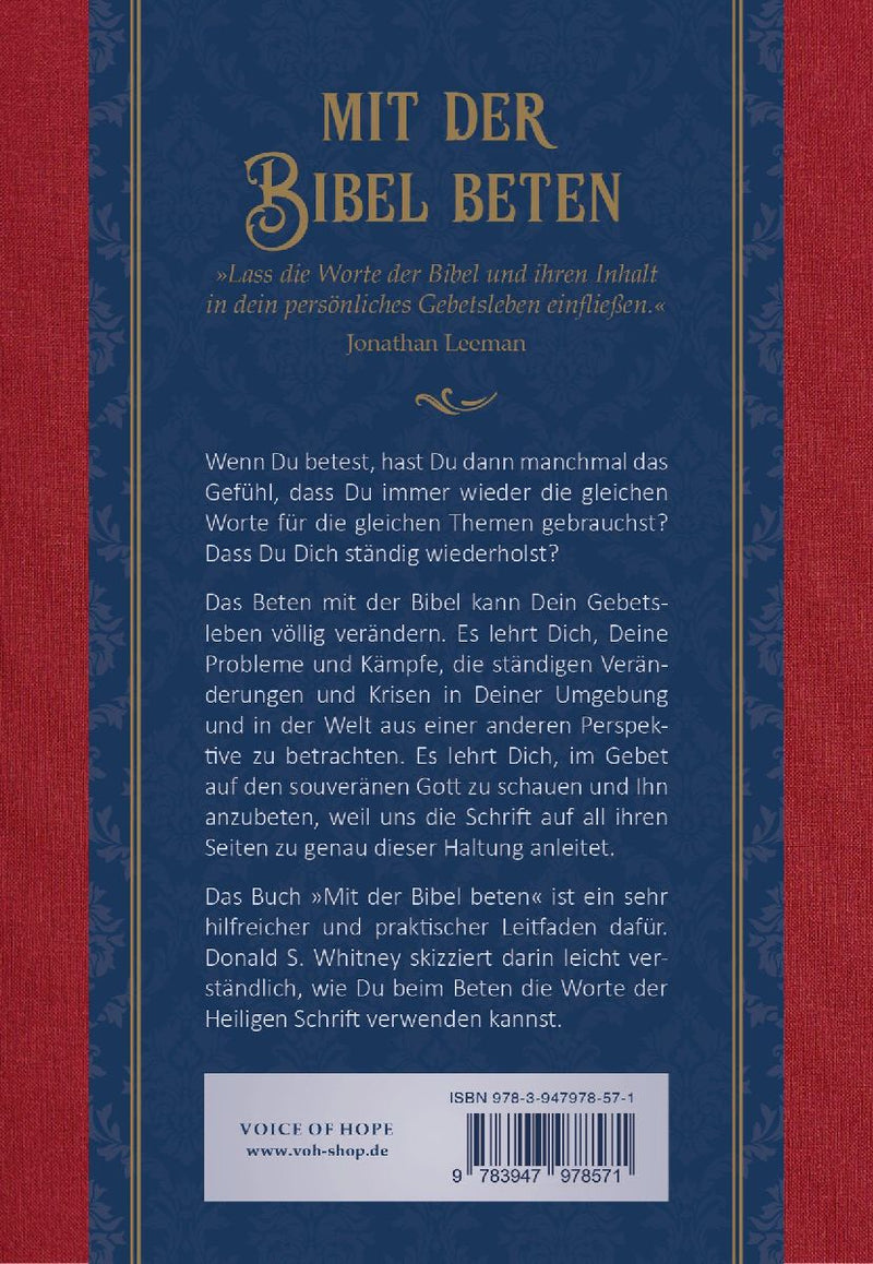 Mit der Bibel beten (Rückseite)