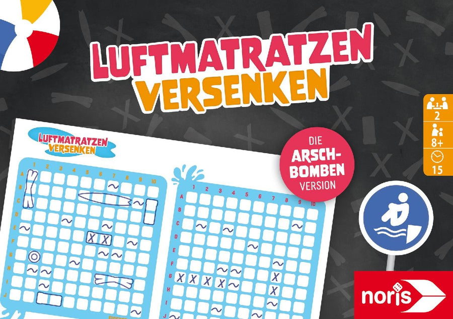 Luftmatrazen versenken - Spielblock