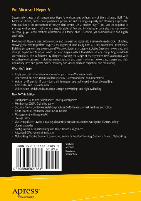 Pro Microsoft Hyper-V