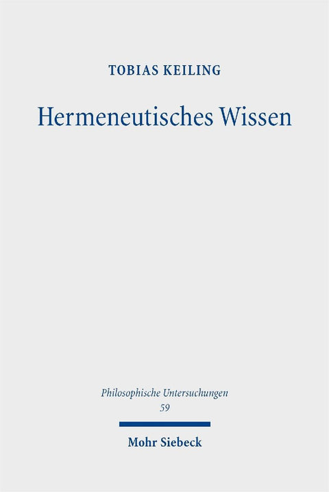 Hermeneutisches Wissen